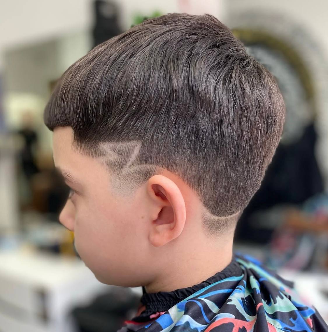 Мъжко подстригване fade в Almar Brothers